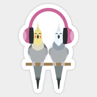 Cockatiel Chorale Sticker